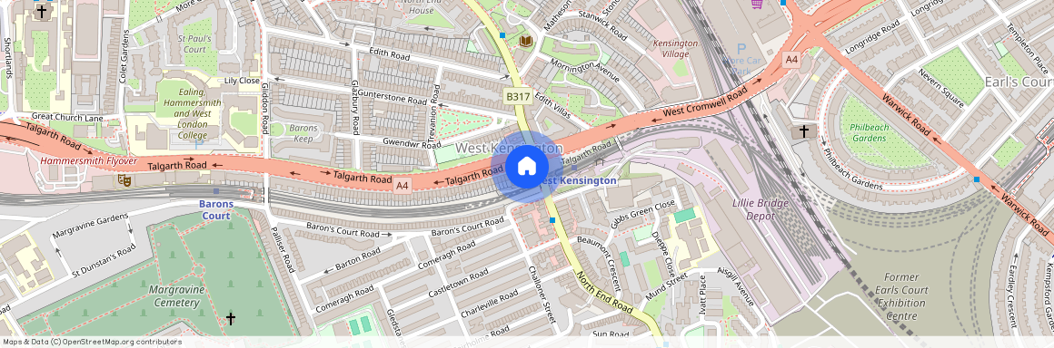 North End Road, London W14