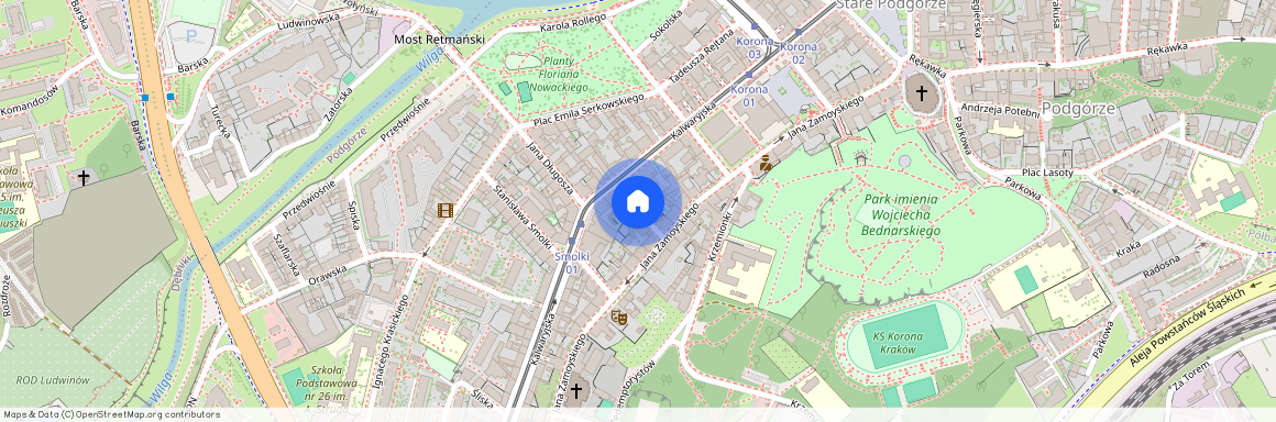 ul. Stroma, Stare Podgórze, Podgórze, Kraków, małopolskie