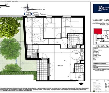 Location appartement 4 pièces 3 chambres avec jardin et terrasse ? ... - Photo 1