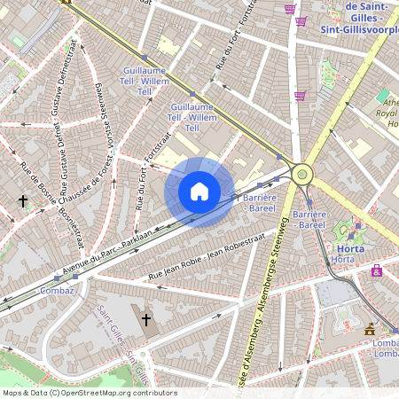 Dreve du Parc 15 bus 26, 1000, Brussel