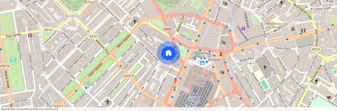 Grosvenor Gardens Mews South, Belgravia, London, SW1W