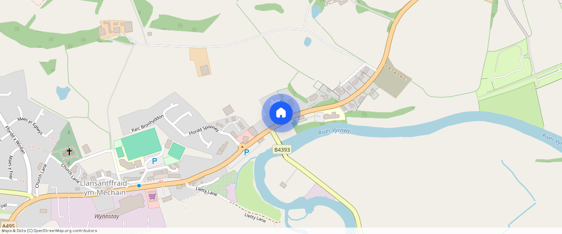 Vyrnwy House, Llansanffraid, SY22