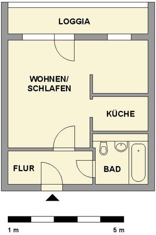 Über den Wolken... 1-Raum-Wohnung mit besten Aussichten - Foto 5