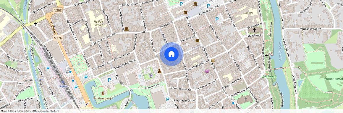 Kiekenmarkt 3A, 8900 Ieper