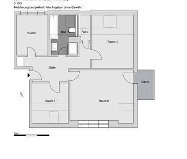 3-Zimmer-Wohnung mit Balkon in Hamburg Rahlstedt - Photo 2