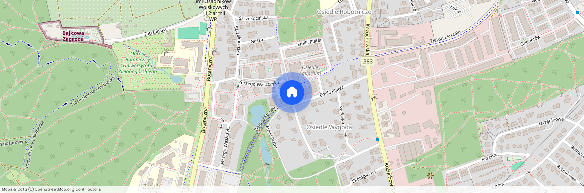 Centrum, Zielona Góra, lubuskie