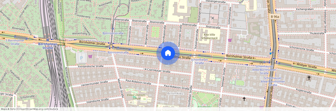 Bornholmer Str., Berlin, Prenzlauer Berg, 10439