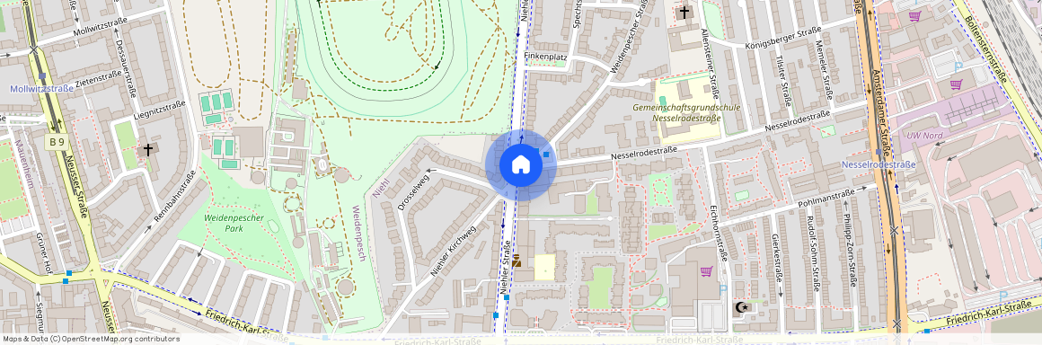 50735 Köln - Weidenpesch