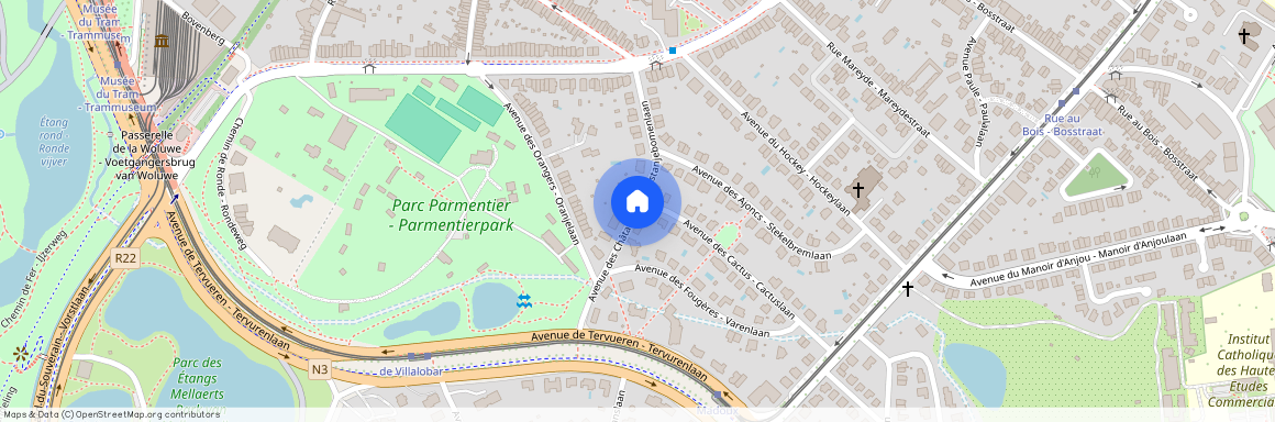 Avenue des Châtaigniers, 1150, Woluwe-Saint-Pierre