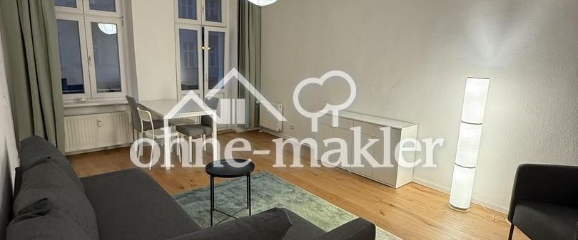 Möblierte 2 Zimmerwohnung Balkon Altbau Friedrichshain - Foto 1