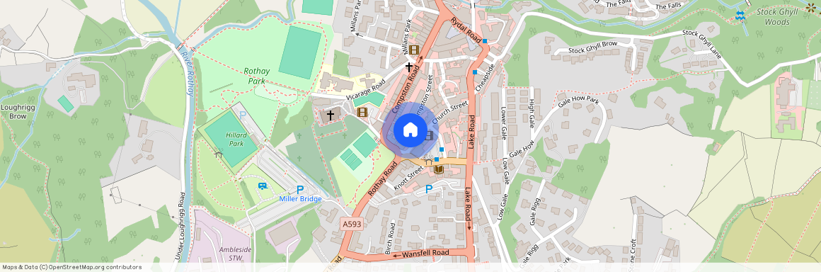 Flat 4, 14 Church Street, Ambleside LA22 0BT