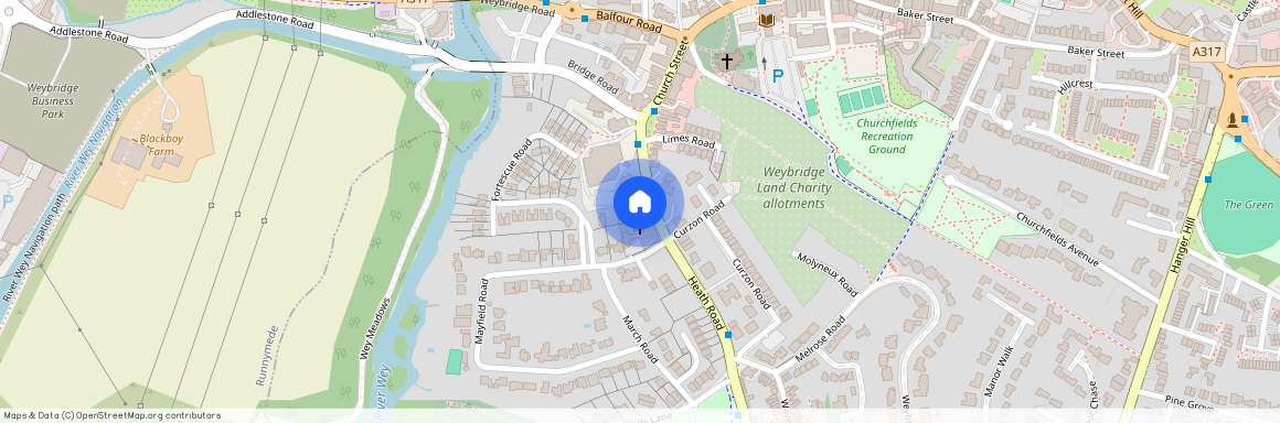 Heath Road, Weybridge, KT13