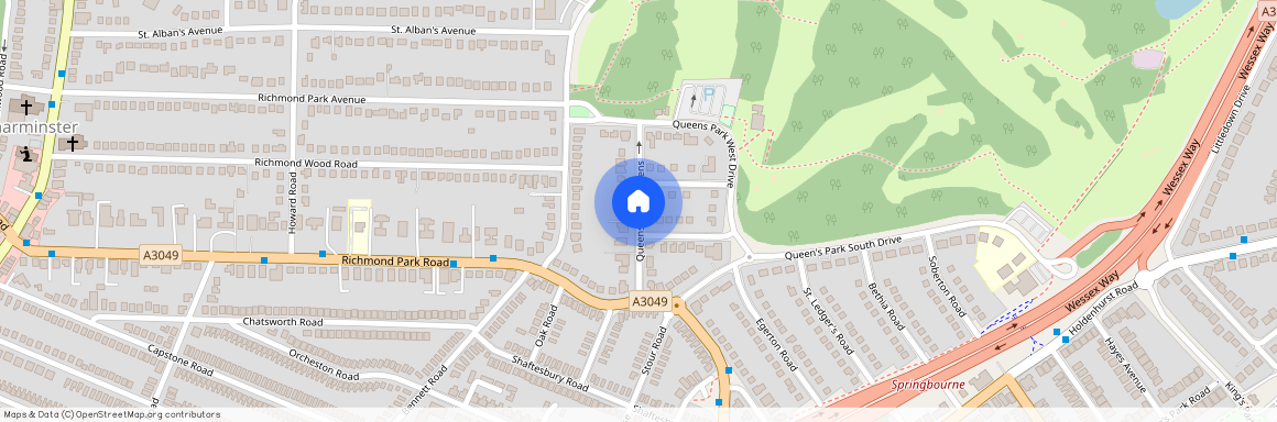 Queens Park Gardens, Bournemouth