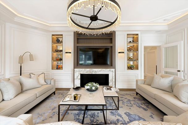 A turnkey lateral apartment available to rent in the highly desirable Albert Gate Court, Knightsbridge, SW1X. - Photo 1
