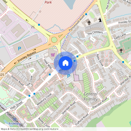 The Parade, Frimley, Camberley, Surrey, GU16