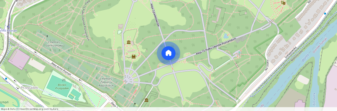 ul. Ku Cytadeli, Centrum, Stare Miasto, Poznań, wielkopolskie