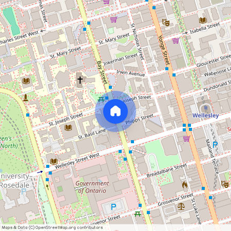 Bay Street, Bay-Cloverhill, Toronto