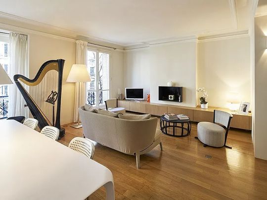 Location Appartement 3 pièces Meublé 89m² PARIS 15ème - Photo 1