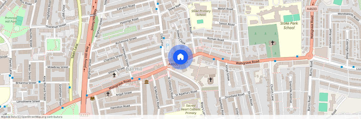 Walsgrave Road Coventry, CV2 4BA