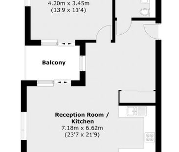 1 bedroom apartment to rent - Photo 2