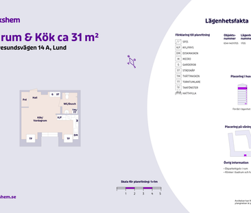 Öresundsvägen 14 A, lgh 1705, Västerbro - Photo 5