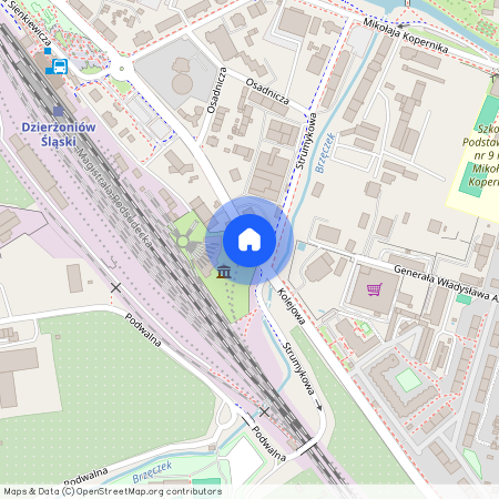 ul. Kolejowa, Dzierżoniów, dzierżoniowski, dolnośląskie