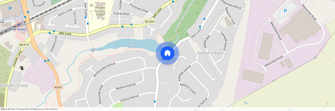 Leach Lane, Sutton Leach, WA9