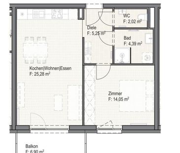 Schöne 2-Zimmer-Wohnung mit Balkon - Provisionsfrei! - Photo 1