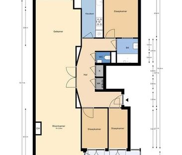 Appartement te huur: Carel Reinierszkade 265 2593 HR Den Haag - Foto 3