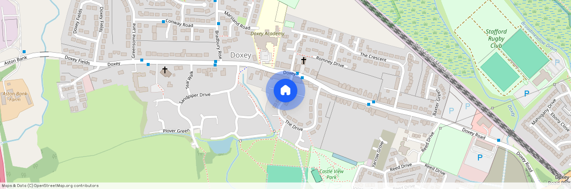 Monmouth Drive, Stafford, Staffordshire, ST16