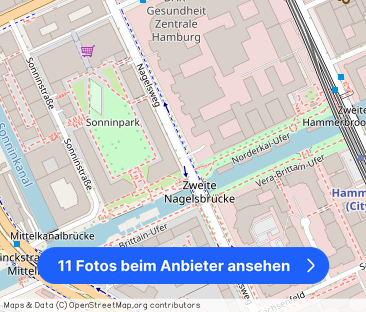 Neubauwohnung mit direktem Kanalblick - zur Miete in Hamburg - zent... - Foto 1