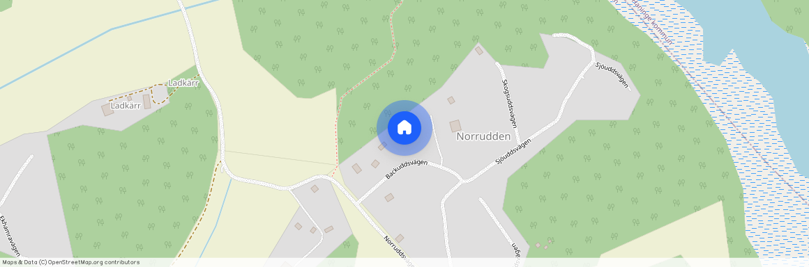 Backuddsvägen, Norra Sorunda