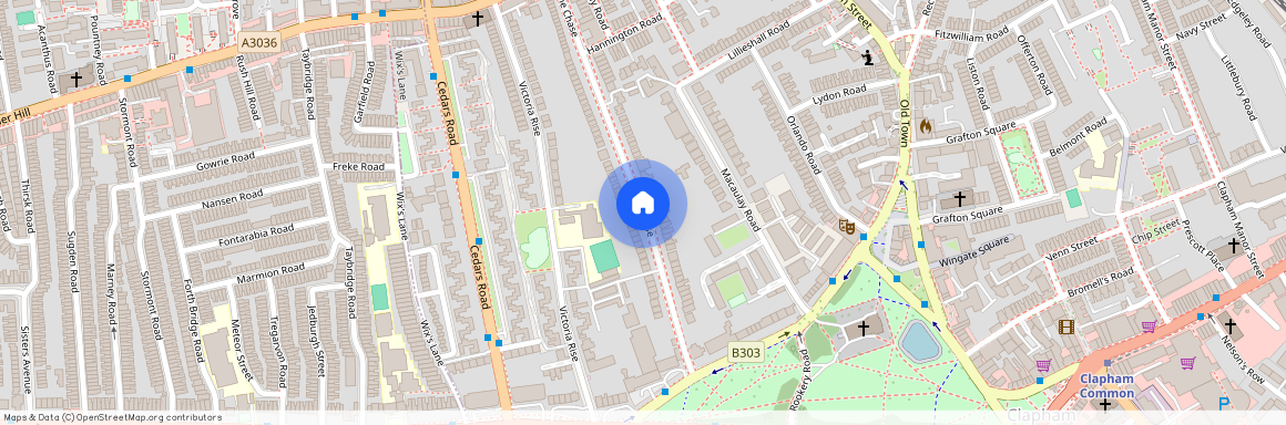 The Chase, Clapham Common, London, SW4