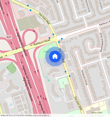 ** The East Mall, Etobicoke, Etobicoke, Toronto, M9B 4S1