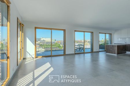 Superbe appartement de 127m2 en roof top avec terrasse - Photo 3