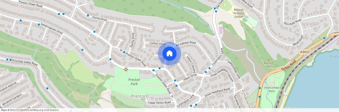 All Hallows Road, Preston TQ3