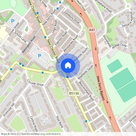 Beaconsfield Road, New Ferry