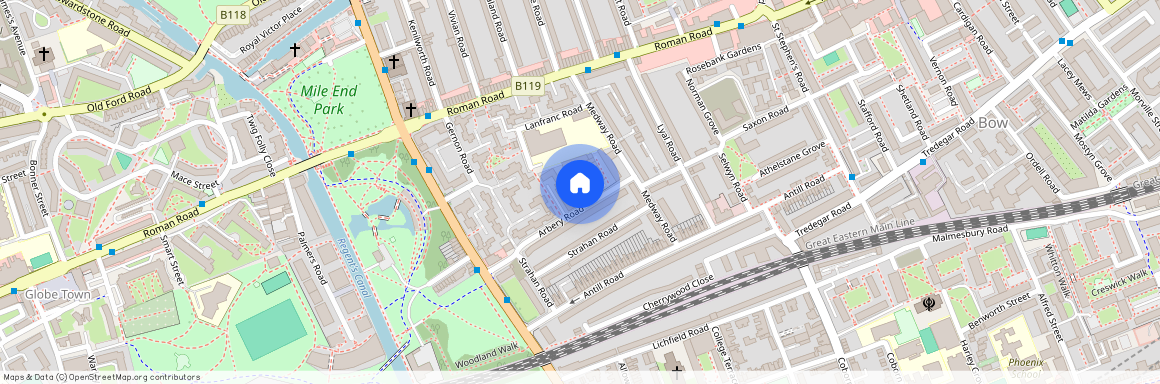 Schoolbell Mews, Bow E3