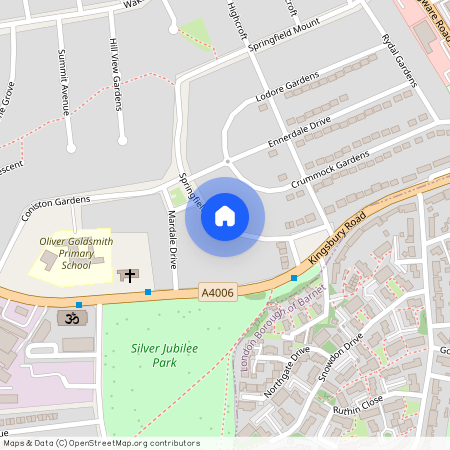 Springfield Gardens, Kingsbury, London, NW9