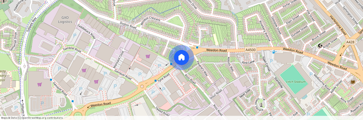 Weedon Road, St. James - NN5