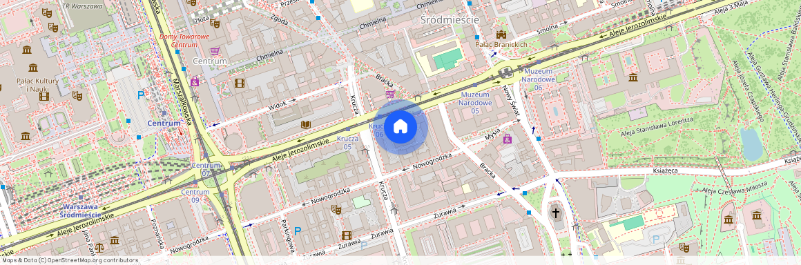 Warszawa, Śródmieście, Warszawa, Śródmieście, Bracka