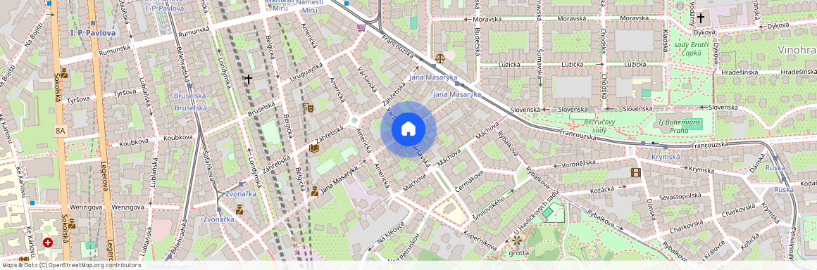 Varšavská, Praha - Vinohrady