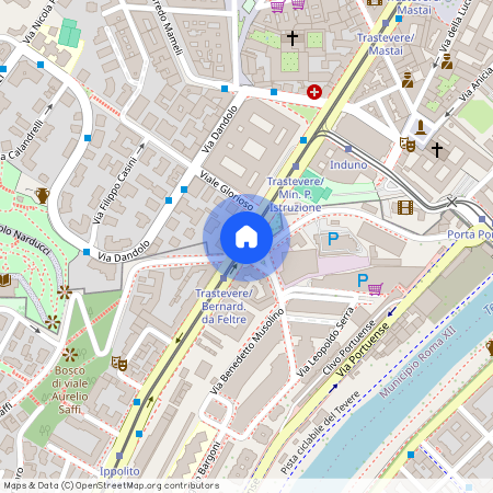 Largo Bernardino Da Feltre, Roma, Lazio 00153