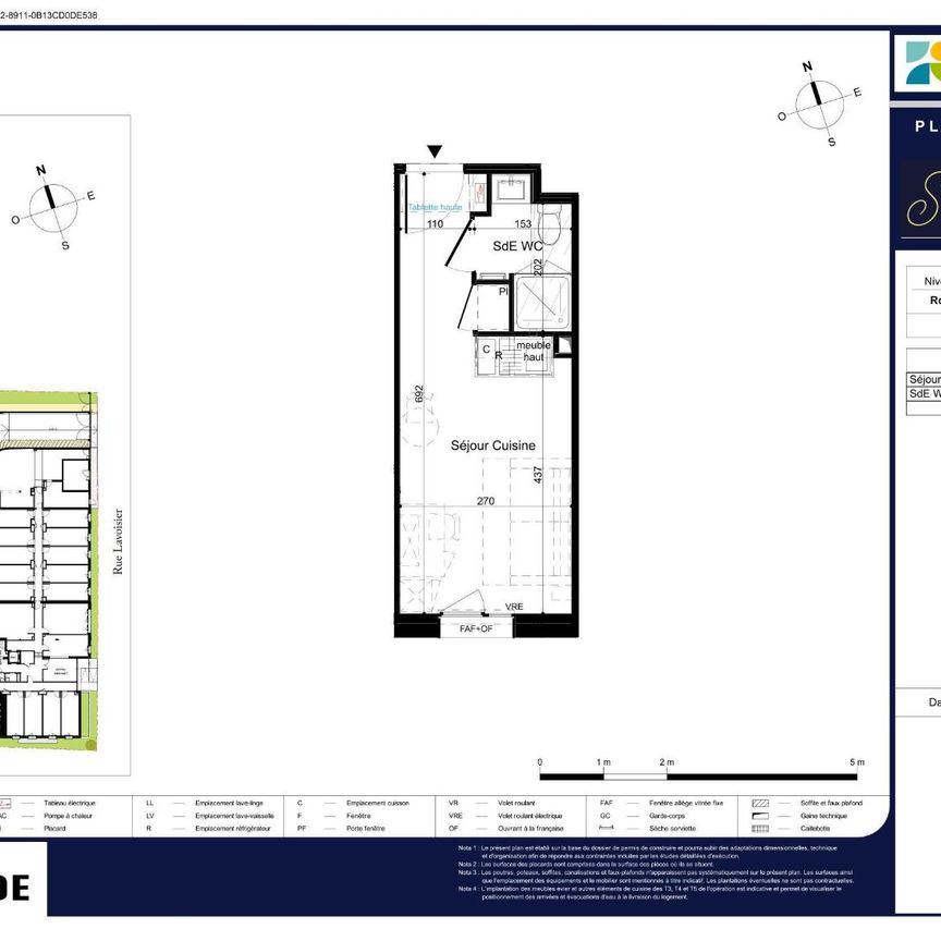Location Appartement 1 pièce 18m² LA ROCHELLE 17000 - Photo 2