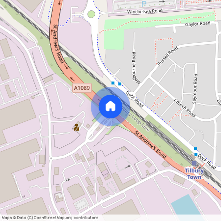 Tilbury Town, Tilbury, Essex, RM18