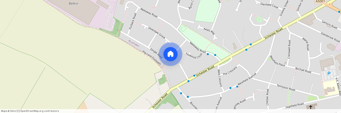 Dingle Road, Rushden, NN10 6RX