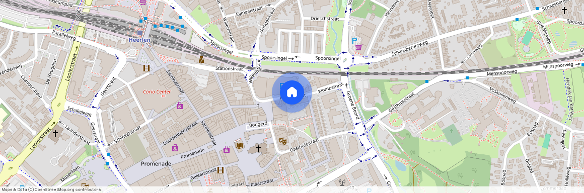 Heerlen-Centrum, 6411 KS, Klompstraat, Heerlen
