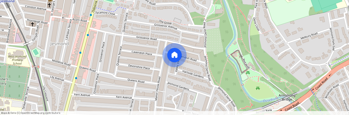 3 bedroom Student Flat to rent in Valley View, Jesmond, Newcastle Upon Tyne, Ne2