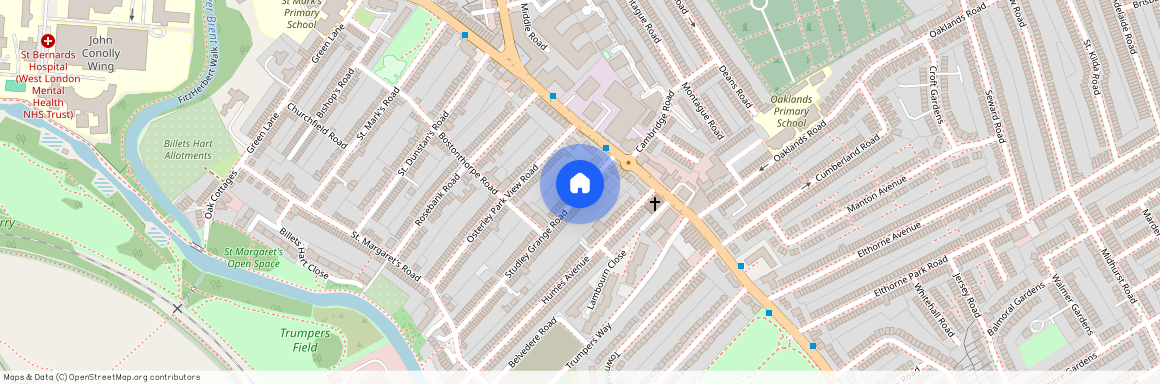 Studley Grange Road, Hanwell, W7