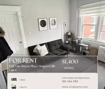 1 Bed 1 Bath: 5325 Van Alstyne Pl, Niagara Falls - 6 | 5325 Van Als... - Photo 1